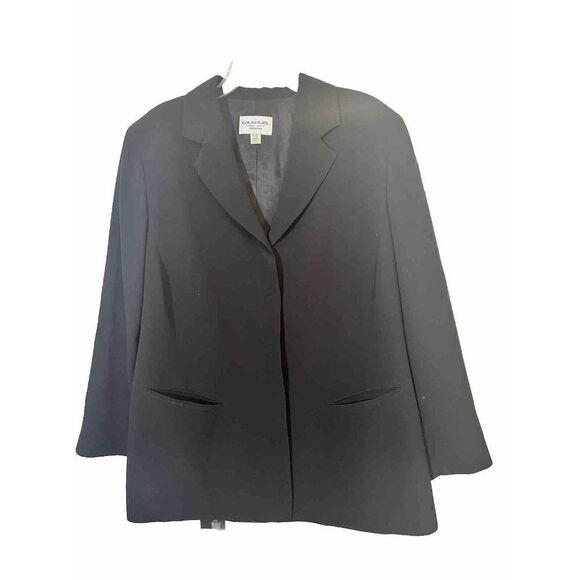 Emanuel Ungaro Vintage Hidden Button Blazer size 14 - Picture 1 of 7